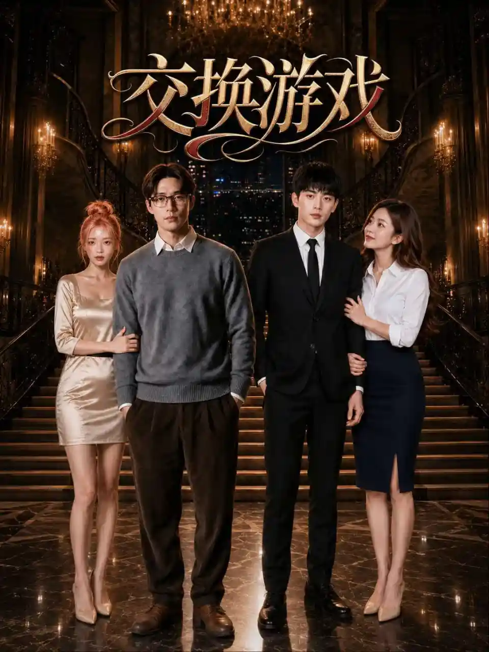 黄果短剧《交换游戏》都市情感作品海报