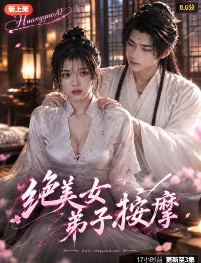 黄果短剧《绝美女弟子按摩》古风故事作品海报